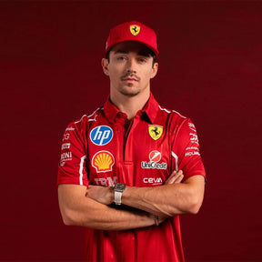 Boné Oficial F1 Ferrari 2022 – Charles Leclerc Nº16